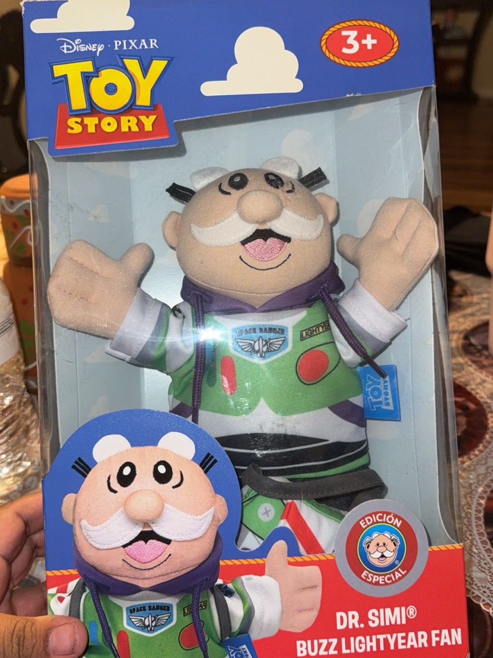 Dr. Simi Buzz Lightyear Fan Plush - White & Green